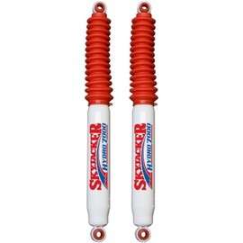 TrendsAuto Pair of Hydro 7000 Series Rear Hydraulic Action Shocks fits 1993 1998 T100 4WD with 2-4” Rear Lift | Durable Construction | Velocity-Sensitive Valving | Leak Proof Seal | Easy to Install