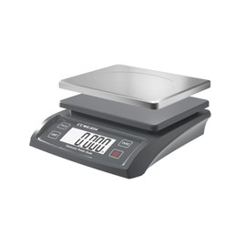 Postal Scale Transport Scale 30kg/1g, 66lb with Battery and Stainless Steel Scale Plate, can be Used in Home Kitchen, Postal, Transport, Parcel, Supermarket with Fruit Scale