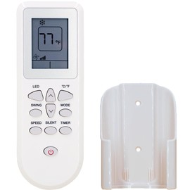 Replacement Remote Control for Black+Decker Portable Air Conditioner BPT05WTBA,BPT06WTB,BPT07WTB,with Wall Mounting Bracket