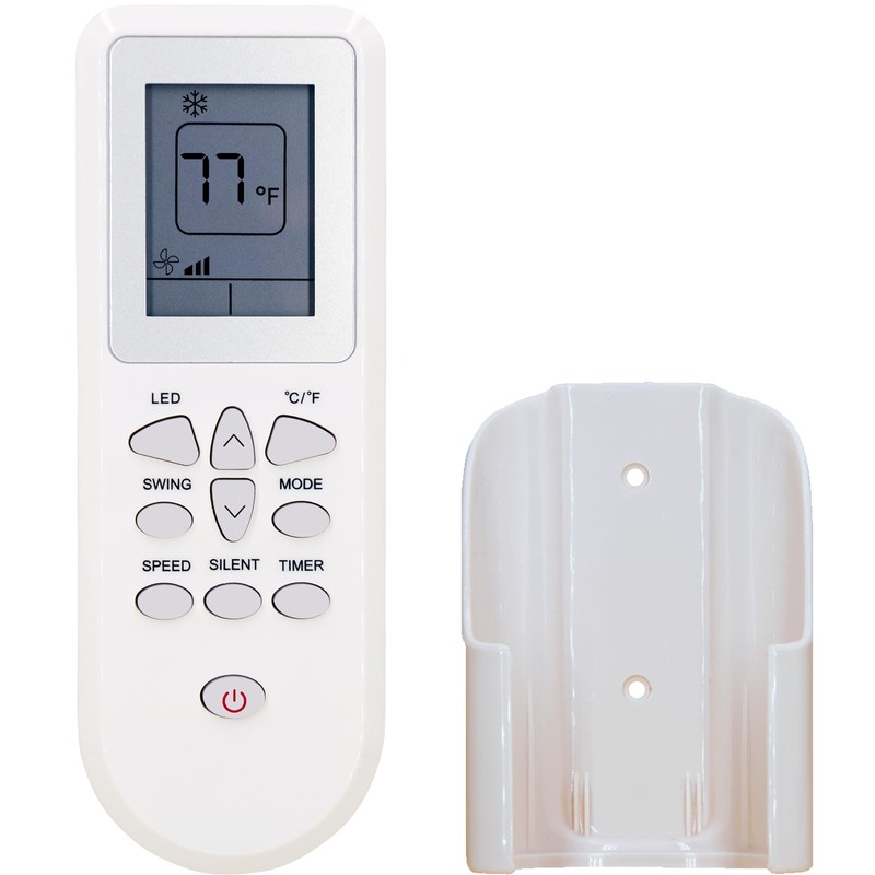 Replacement Remote Control for Black+Decker Portable Air Conditioner BPT05WTBA,BPT06WTB,BPT07WTB,with Wall