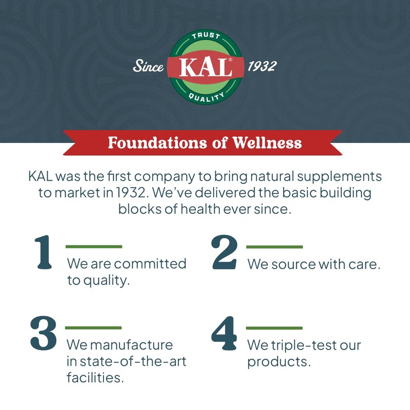 KAL Amino Acid Complex Tablets, 1000 mg, 100 Count