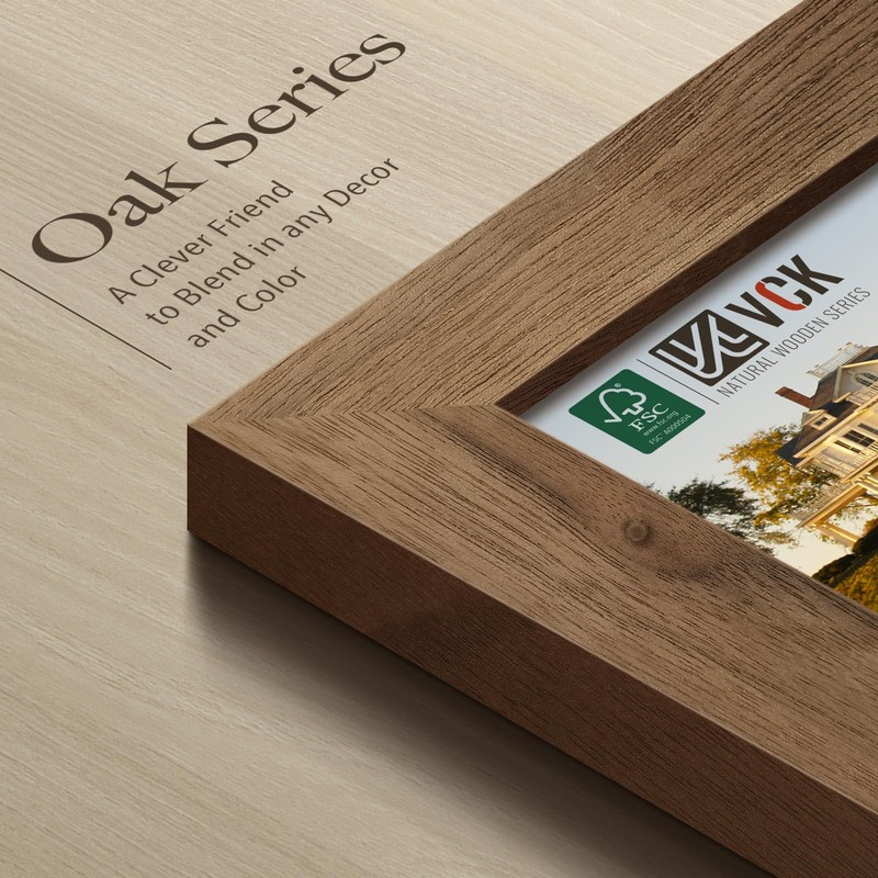 VCK 18x24 Poster Frame Brown Walnut - 3 Pack, Exclusive