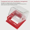 Emergency Button Cover, Transparent Push Button Switch Protector, Lockout Cover