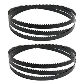 FOXBC 72 Inch x 1/2 Inch x 6 TPI Bandsaw Blades Wood Cutting for Wen 3962, Delta 28-140 10-inch bandsaw- 2 Pack