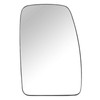 Side Heated Mirror Glass Antifog Clear Visibility Replacement for Vauxhall