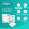 Dimora Foam Dressing, Sterile Non-Adhesive Hydrophilic Pads, Highly Absorbent 4"x4"(10