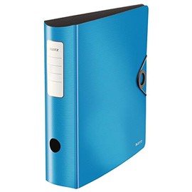 Leitz Quality Folder, 180Â° Active Solid Wide Light Blue