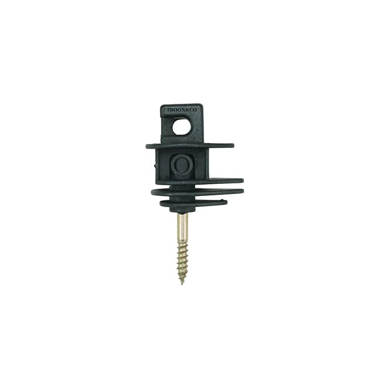 20 x Screw In Heavy Duty Electric Fencing Insulators