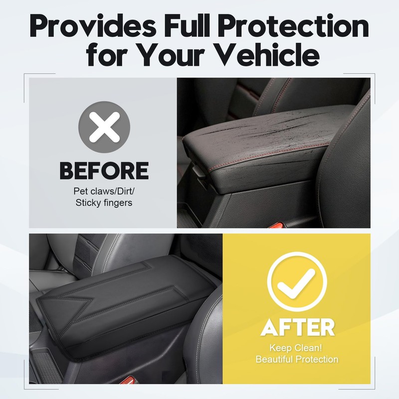 FIILINES Center Console Cover Fit for 2023-2026 Honda CRV, Armrest