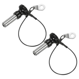 M METERXITY 2Pcs Ball Locking Pins 10mm Dia 20mm Usage Length Push-Button Quick Release Pin