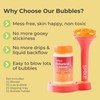 Innobaby Spike Bubble Blower with Mess Free Botanical Bubbles and