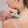 Myofascial Release Breakwater Massager - Acupressure Peanut Massage Ball for Full Body Massager Green 2ea