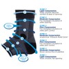 OrthoSleeve Compression Ankle Brace AF7 for inversion sprains, weak ankles,