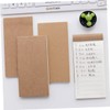 Gadpiparty 4Pcs Portable Craft Paper Memo Pads To Do List