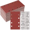 Sruhrak 50 pieces 93 x 185 mm sandpaper set, 400