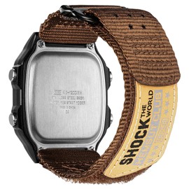 18mm Watch Band Strap for Casio AE-1000W AE-1200 AE-1300 AE-1500WH AEQ-110W AQ-S800W MRW-200H MRW-S300 SGW-300H SGW-400H W-216H W-218H W-735H, Super Rugged Nylon Sports Strap