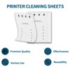 Printer Cleaning Sheets 20-Pack-【Removes Ink, Dust, Dirt & Debris】8.5 x
