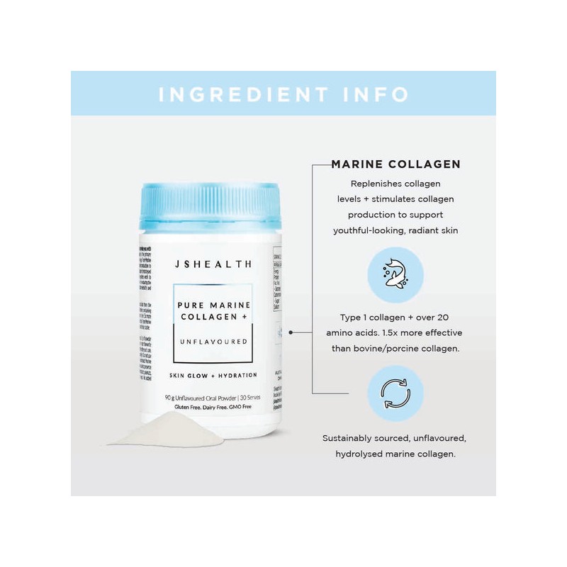 JSHEALTH Pure Marine Collagen 90g