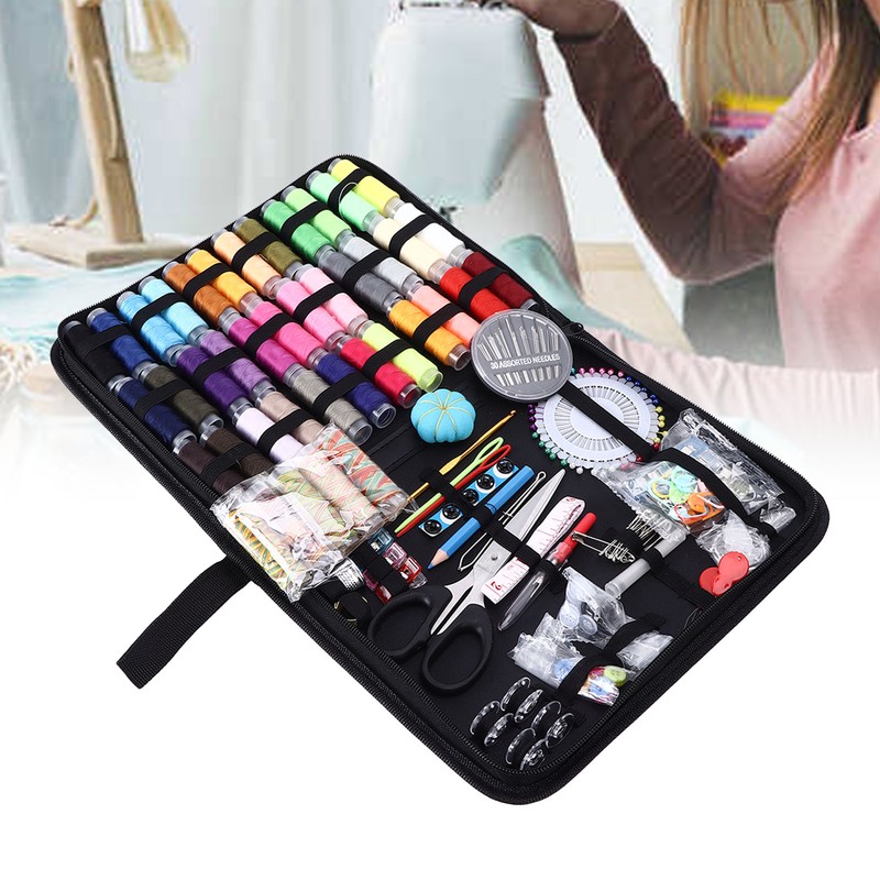 200Pcs Sewing Kit Completed Quickly Portable Travel Tools Complete Accessories
