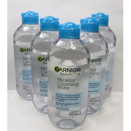 GARNIER SKINACTIVE MICELLAR CLEANSING WATER ALL-IN-1 WATERPROOF 13.5 OZ (LOT 5)
