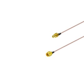 POBADY SMA Cable WLAN Antenna Cable SMA Female to SMA Male Pigtail Cable RG178 30CM 11.8Inch for 2G 3G 4G Antenna Router GSM Bluetooth WLAN LAN WiFi Wireless Network Ham Radio