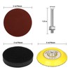 3 Inch 200 Pcs Sanding Discs Pad Kit for Drill