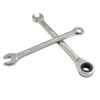 3/8 Inch Ratcheting Wrench 2 Pcs 72-Tooth 12-Point Chrome Plated