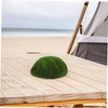GANAZONO Artificial Moss Ball Planters Craft Moss Decor Topiary Balls