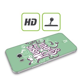 Head Case Typography This Will Inspire Soft Gel Case for HTC Mobiles 1