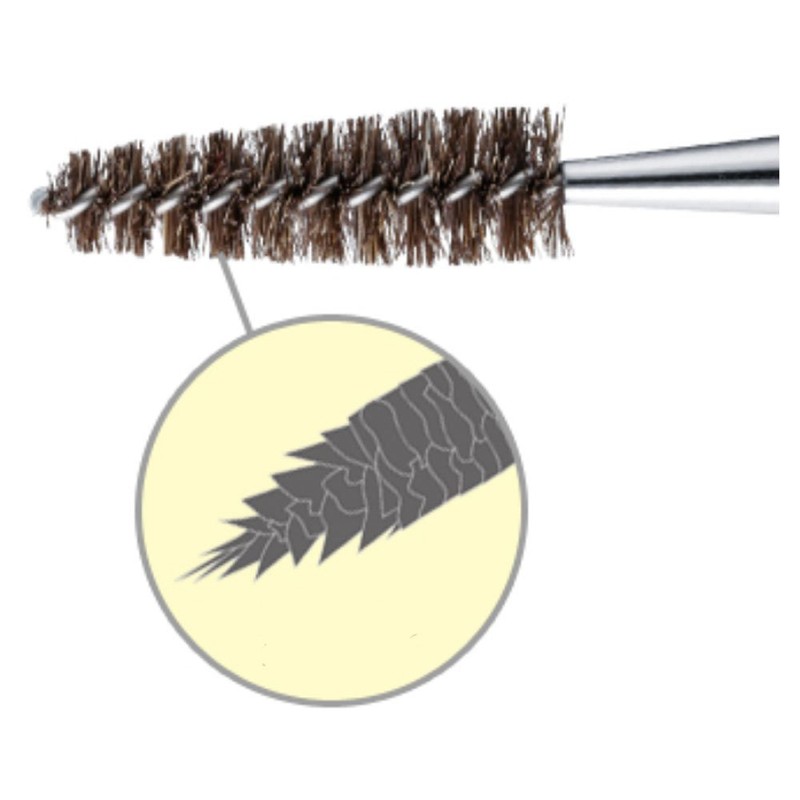 Cause Curl to Eyelashes Natural Asiatic Raccoon Hair Brush