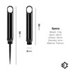 DAILYCARRYCO. TiPick Titanium Toothpick Holder - Portable Metal Travel Toothpick