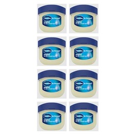 Vaseline Lip Therapy Original - Tarro de 0.25 onzas, 0.25 onzas (paquete de 8)