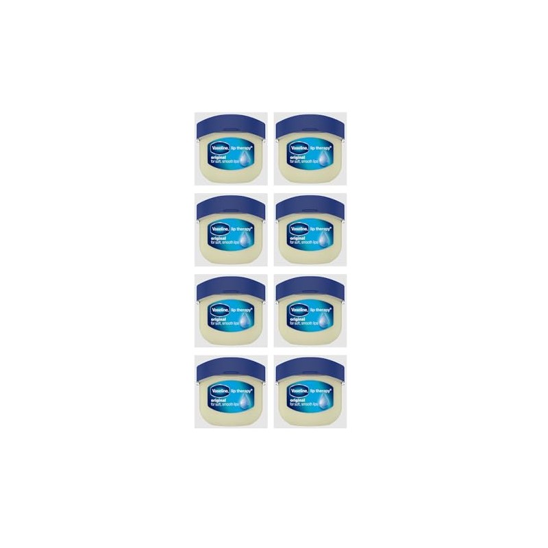 Vaseline Lip Therapy Original - Tarro de 0.25 onzas, 0.25