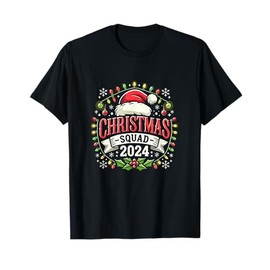 Christmas Squad Shirt Matching Family Christmas 2024 T-Shirt