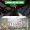 Solar Powered LEDs Ceiling Light Dimmable Shed Lights Patio Chandelier