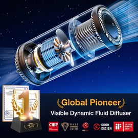 Car Air Fragrance, Car Diffusers for 360 degree All-round Atomization, AI dual chip Assistance, Powerful Fragrance Diffusion 1 second Filling the Car, Ideal Gift Women Men - Early Morning