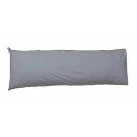 Bolster Pillowcases 100% Polycotton Blend product 4 Feet (48"), Grey
