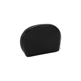 Mariqwant Shrink Daisy Patch, Round Pouch, L, 010/black, Zipper