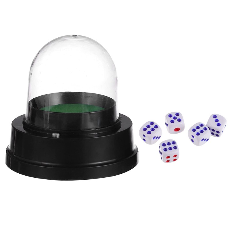 Toddmomy Dice Box Dice Games Automatic Dice Cup Electric Dice