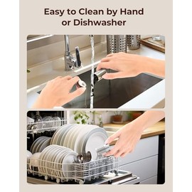 Reinmoson Mini Coladores de T para T Suelto, Infusor de T de Malla Extra Fina, Acero Inoxidable 304 y Tapa Roscada delgada Actualizada, Empapador de  