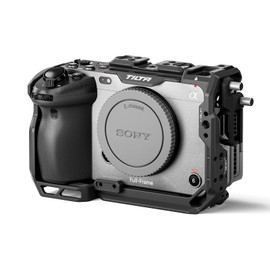 TILTA FX3 FX30 Cage Compatible with Sony FX3 FX30, Full Camera Cage with HDMI Cable Clamp Attachment - Black TA-T16-FCC-B