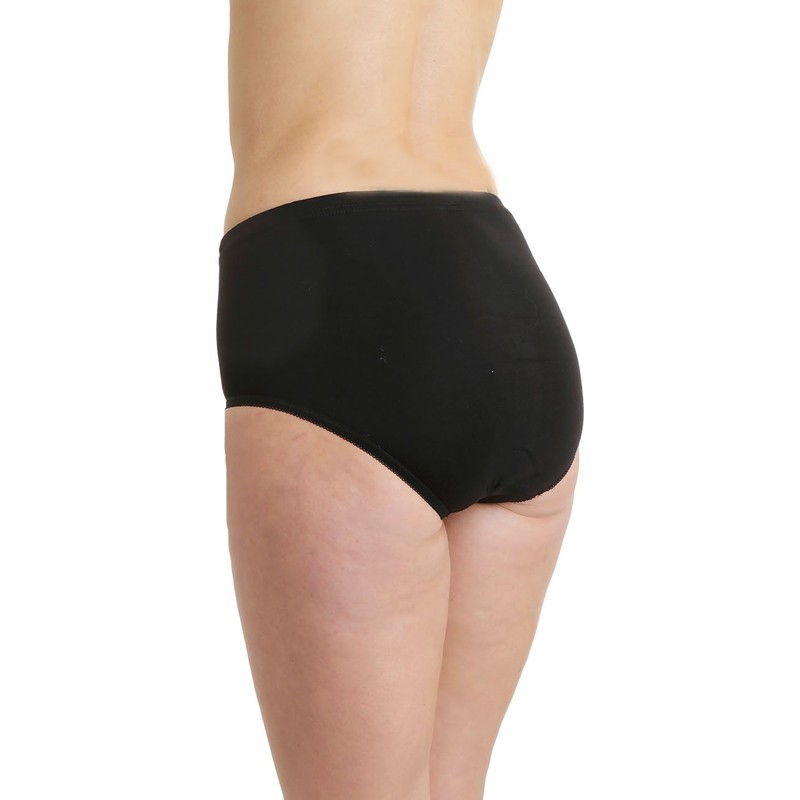 LisaModa Women's Waist Briefs Pack of 6 Seamless Stretch Cotton,