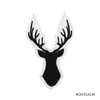 Deer Patch, Hunting Patch Embroidered Iron on Sew on Patch