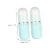 Beavorty 2pcs Retractable Makeup Brush Compact and Travel Brush for