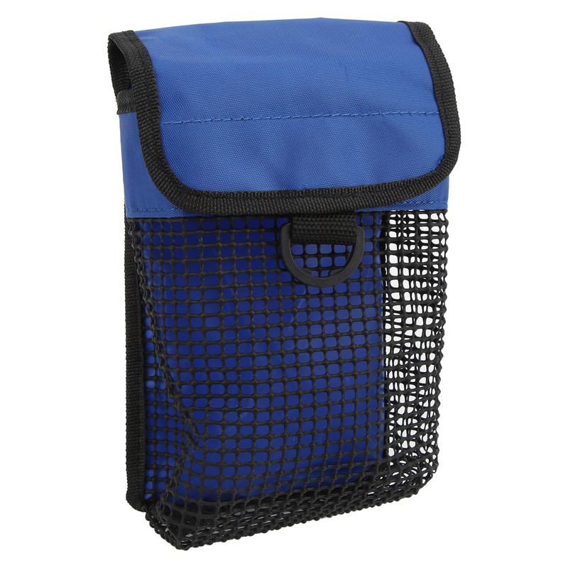 21x14cm Portable Diving Mesh Gear Bag with Hang Buckle Lightweight