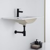Miraga Bathroom Sink Stopper P-Trap Complete Set Adjustable 1-1/4 Sink