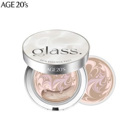 AGE20'S Glass Skin Essence Pact Glow 12.5g*2ea, Shade:23