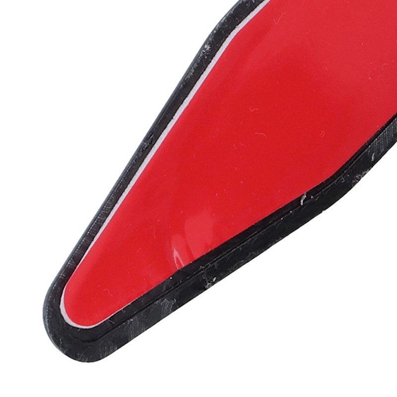 10PCS Shark Fin Kit Spoiler Wing Set with Carbon Fiber