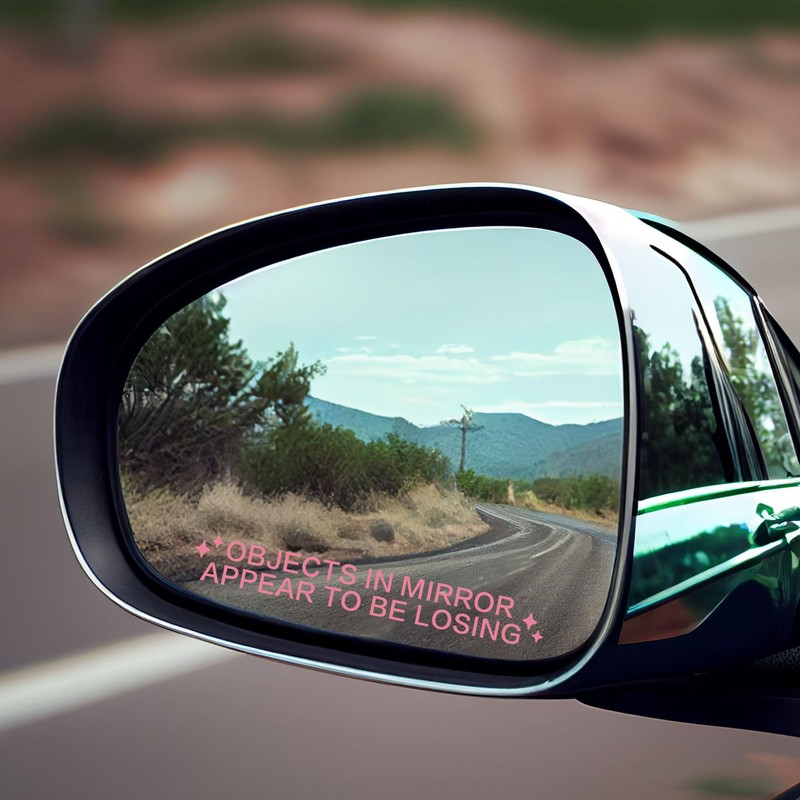 2 x Objects in Mirror Appear to Be Losing Decal,