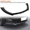 Car Front Spoiler Compatible with Ford Mustang 2015 2016 2017,ABS